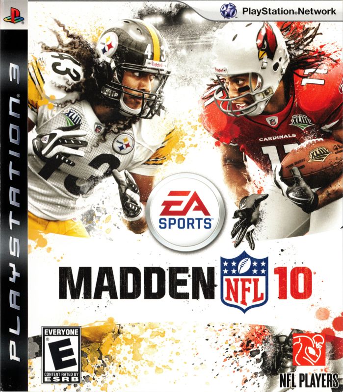 Madden NFL 10 box art for Playstation 3